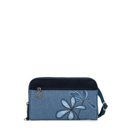 Jak's Grand portefeuille Fleurs #156 - Marine