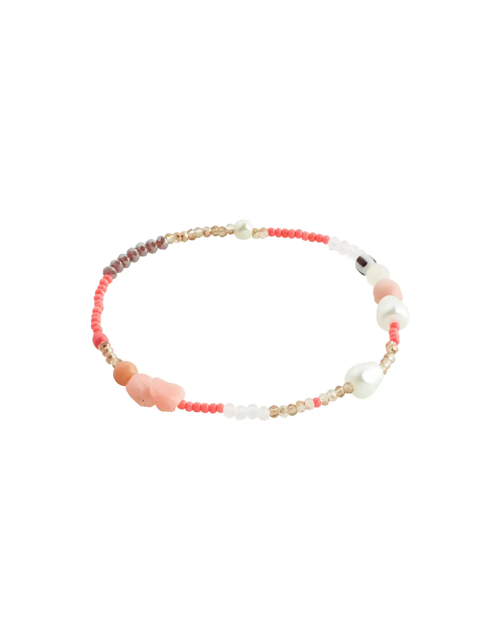 Pilgrim Bracelet élast- indiana  Rose