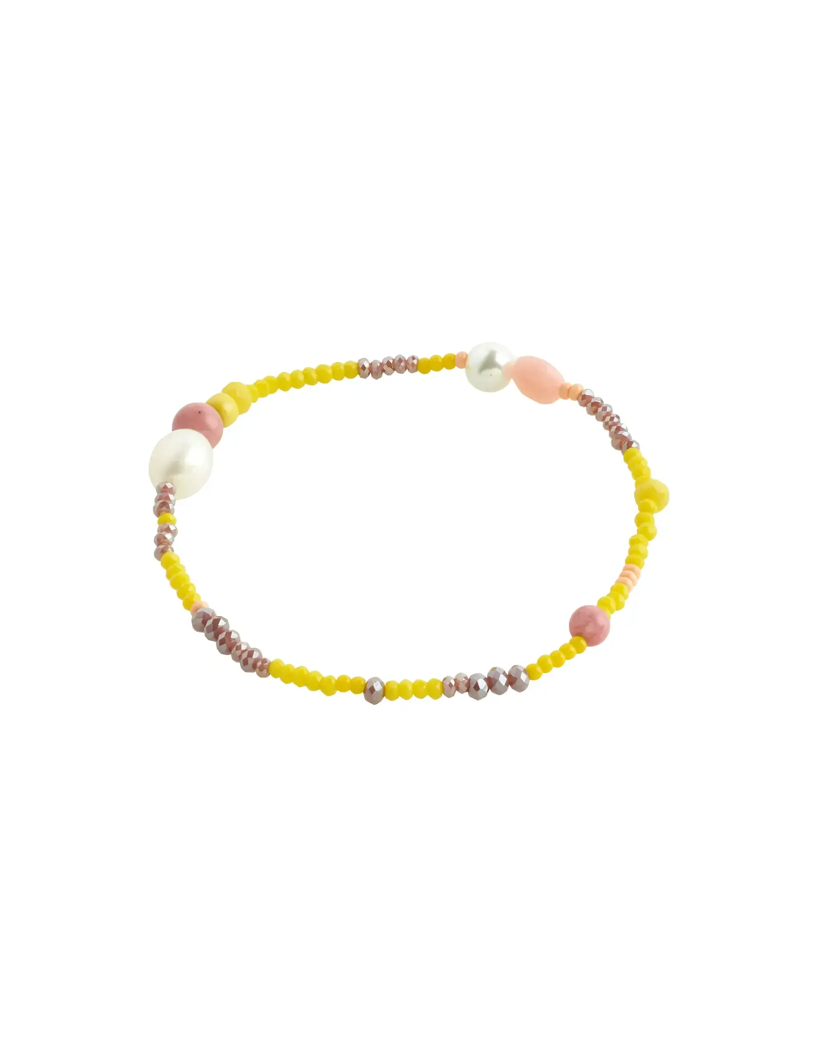 Pilgrim Bracelet élast- indiana Jaune