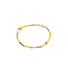 Pilgrim Bracelet élast- indiana Jaune