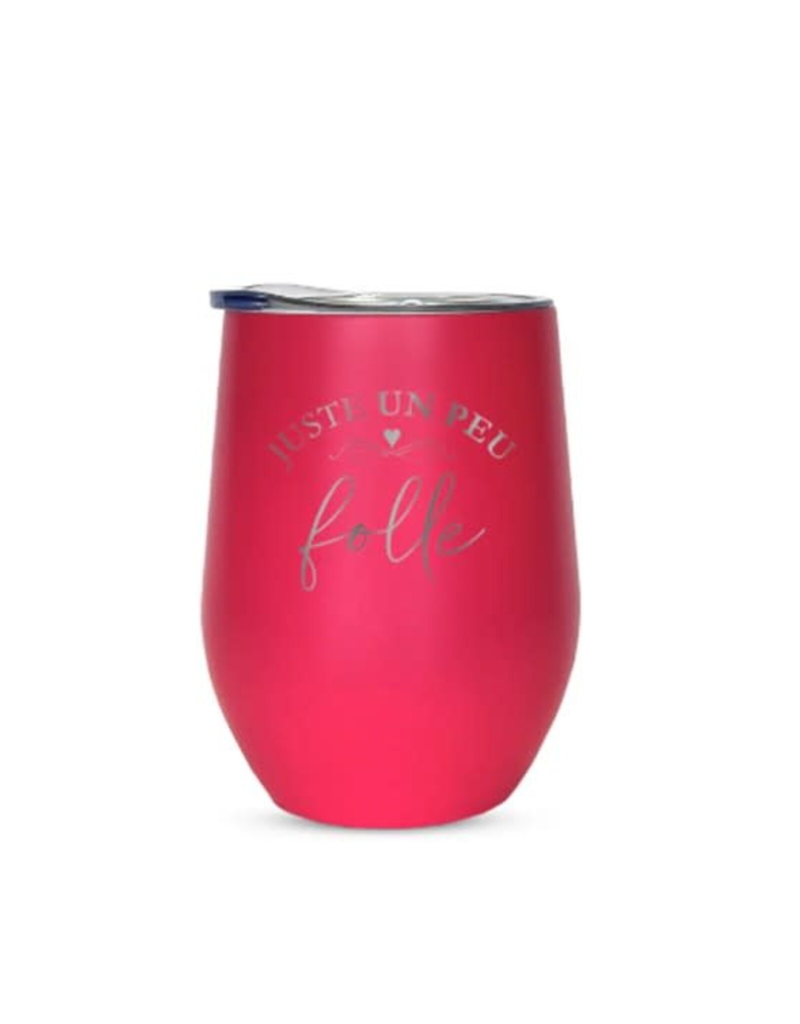 La maison du bar Verre Thermos  - Juste un peu Folle ( Rose)