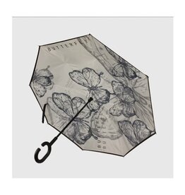 Parapluie - Papillons Greige