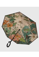 Parapluie fleuri Rose - Orangé