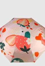 Petit parapluie compact - Fraise