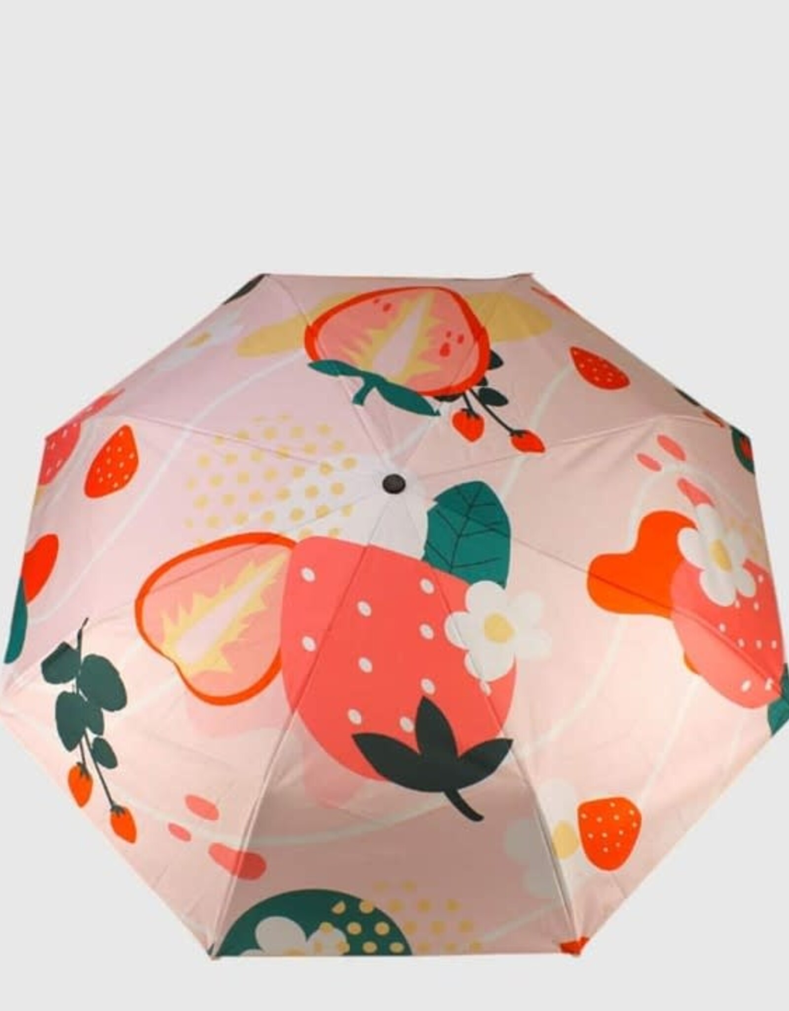 Petit parapluie compact - Fraise