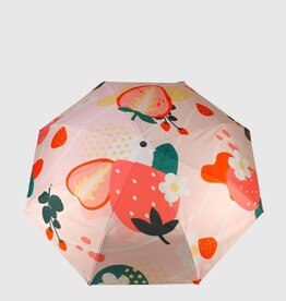 Petit parapluie compact - Fraise