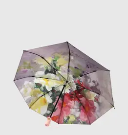 Petit parapluie compact - Fleurs Multi