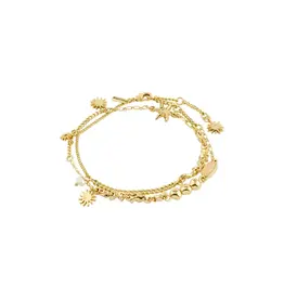 Pilgrim Bracelet Prism - Or