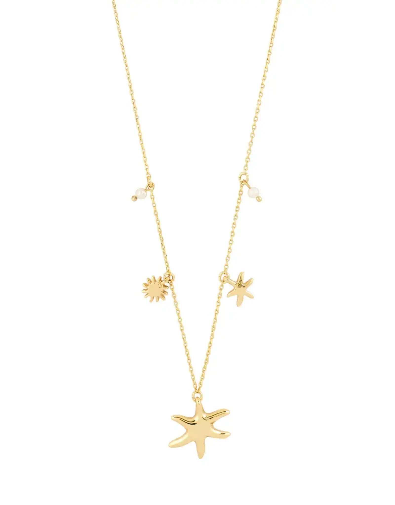 Pilgrim Collier étoile Prism - Or