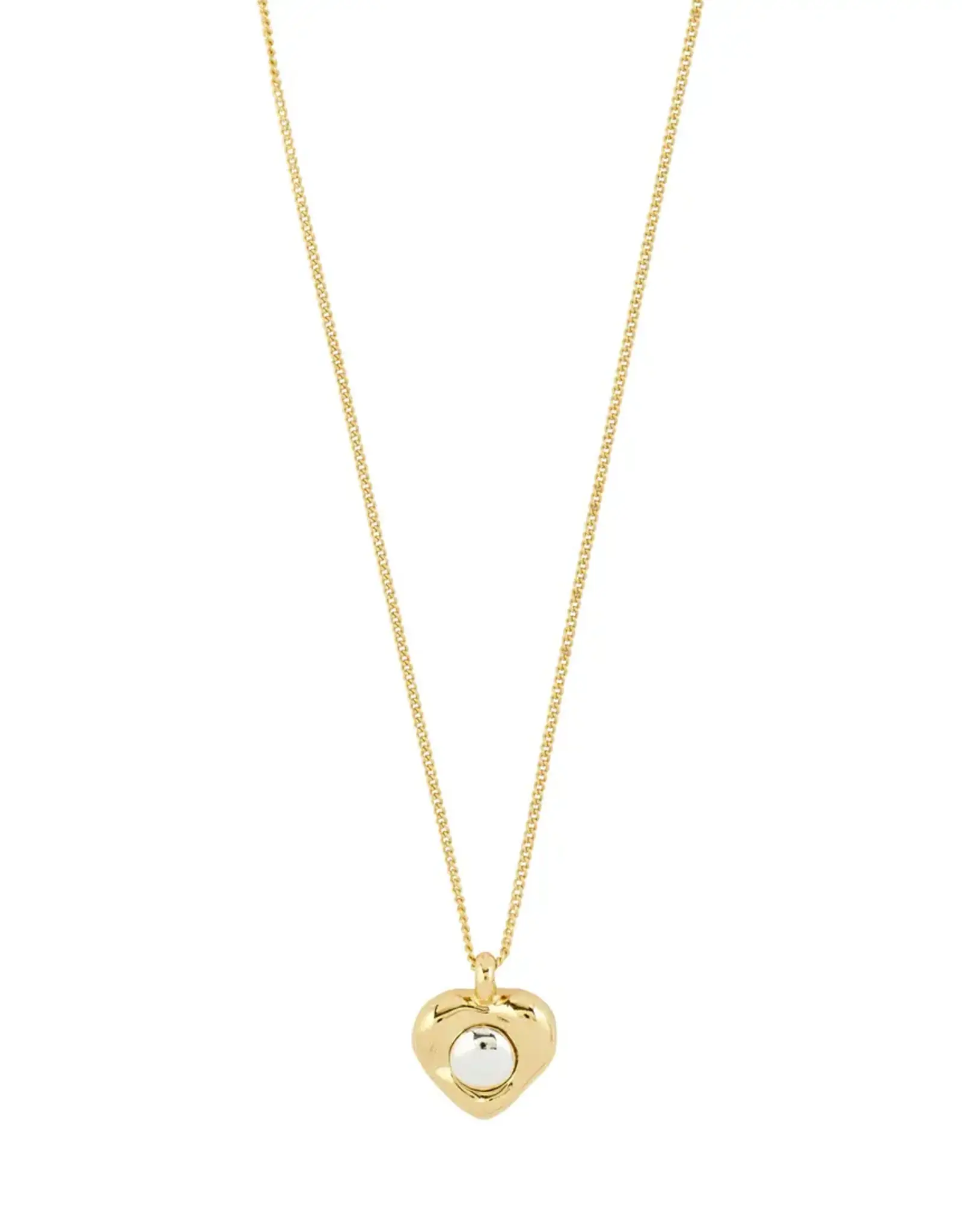 Pilgrim Collier coeur Nova - Or