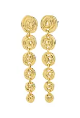 Pilgrim Boucles d'oreilles  Air spirales - Or