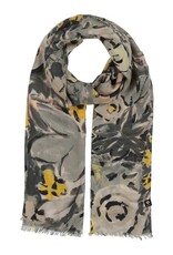 Fraas Foulard Floral Mirage - Stone