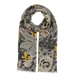 Fraas Foulard Floral Mirage - Stone