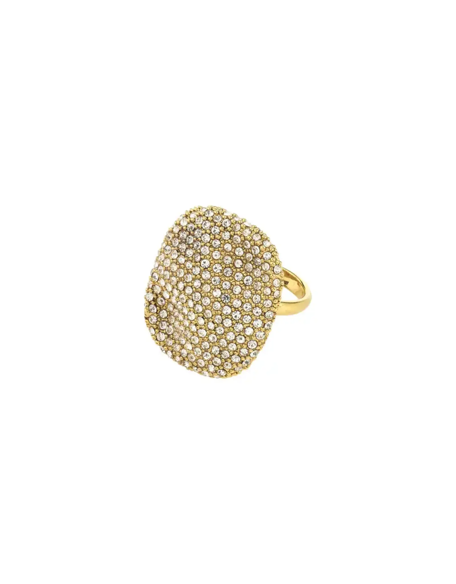 Pilgrim Bague Ember Cristaux - Or