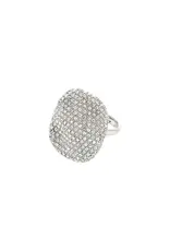 Pilgrim Bague Ember Cristaux - Arg *WATERPROOF