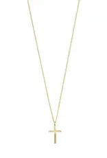 Pilgrim Collier Croix Flynn - Or *WATERPROOF
