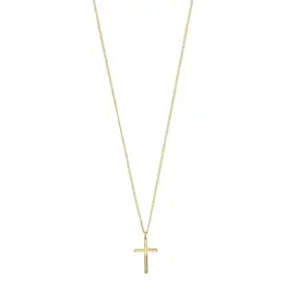 Pilgrim Collier Croix Flynn - Or *WATERPROOF