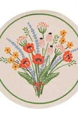 Napperon Rond - Bouquet