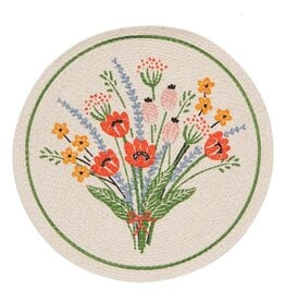 Napperon Rond - Bouquet