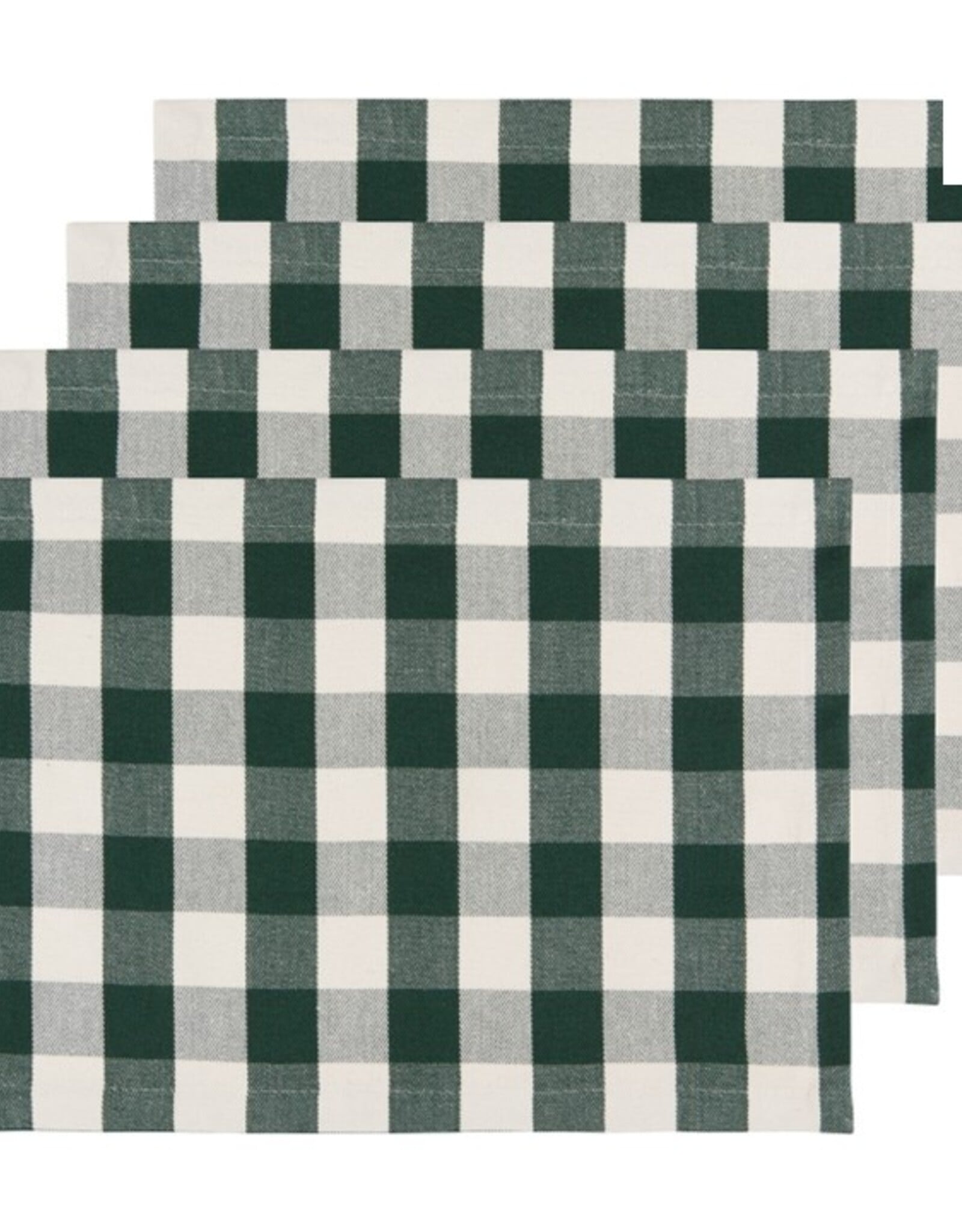 Ens. 4 Napperons Buffalo - Vert
