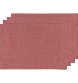 Ens.  4 napperons - Canyon Rose