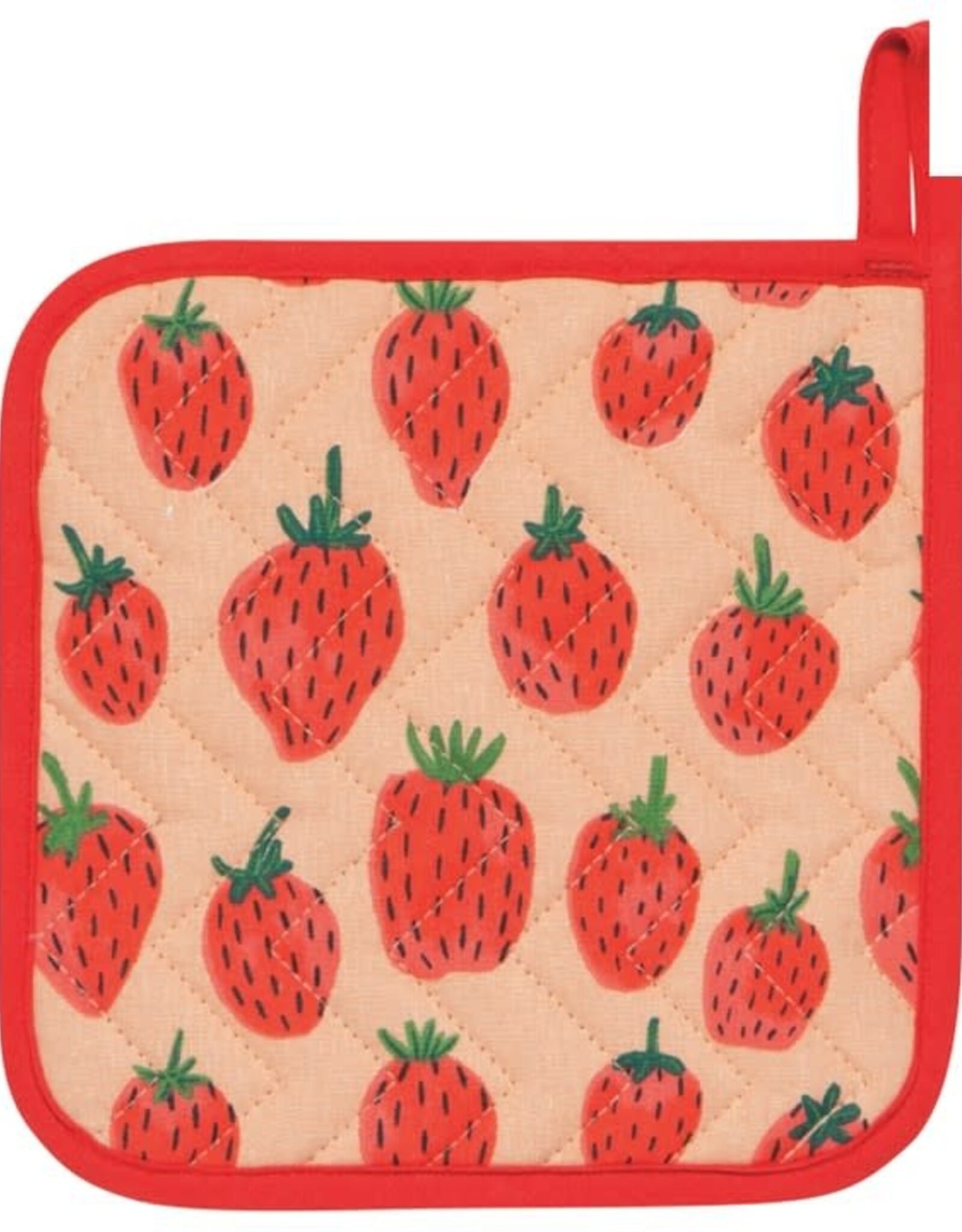 Sous-plat  carré - Fraise