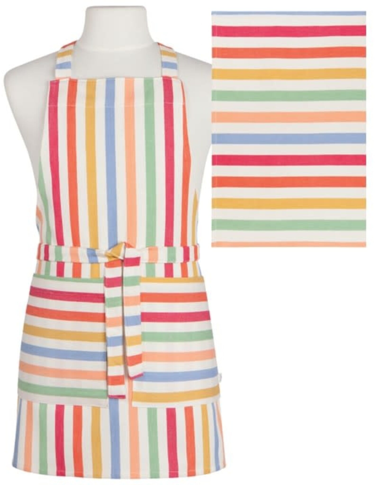 Tablier - Ligné multi + linge