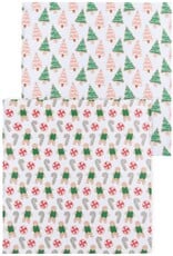 Ens 2 linges - Biscuits de noel