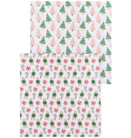 Ens 2 linges - Biscuits de noel