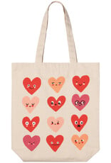 Sac magasinage - Coeurs