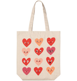 Sac magasinage - Coeurs