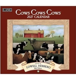 Calendrier 2027 - Cows Cows Cows