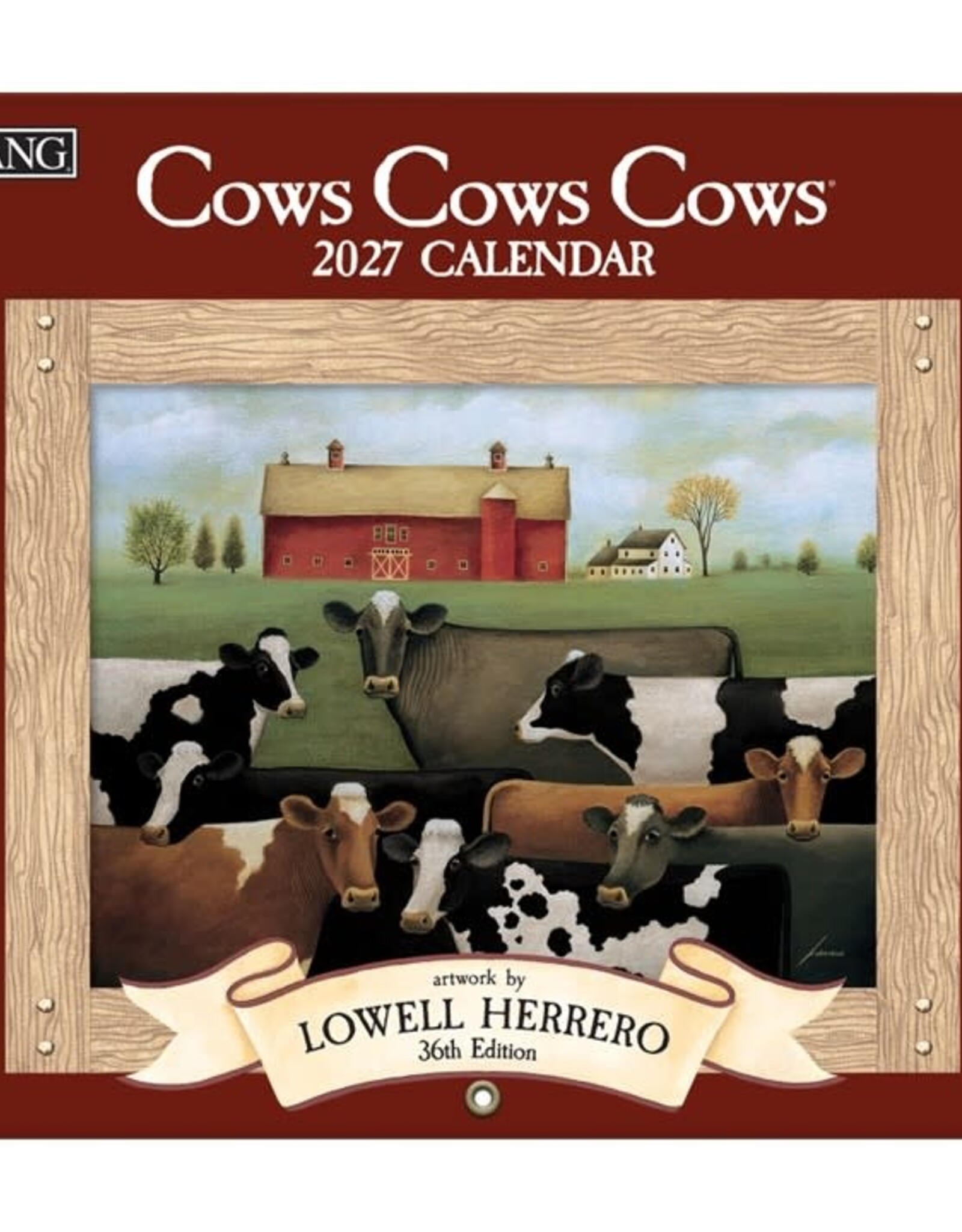 Calendrier 2027 - Cows Cows Cows