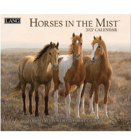 Calendrier 2026 - Horses in the mist