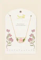 Collier  Fleurs Pressées  - Fleur Cerisier