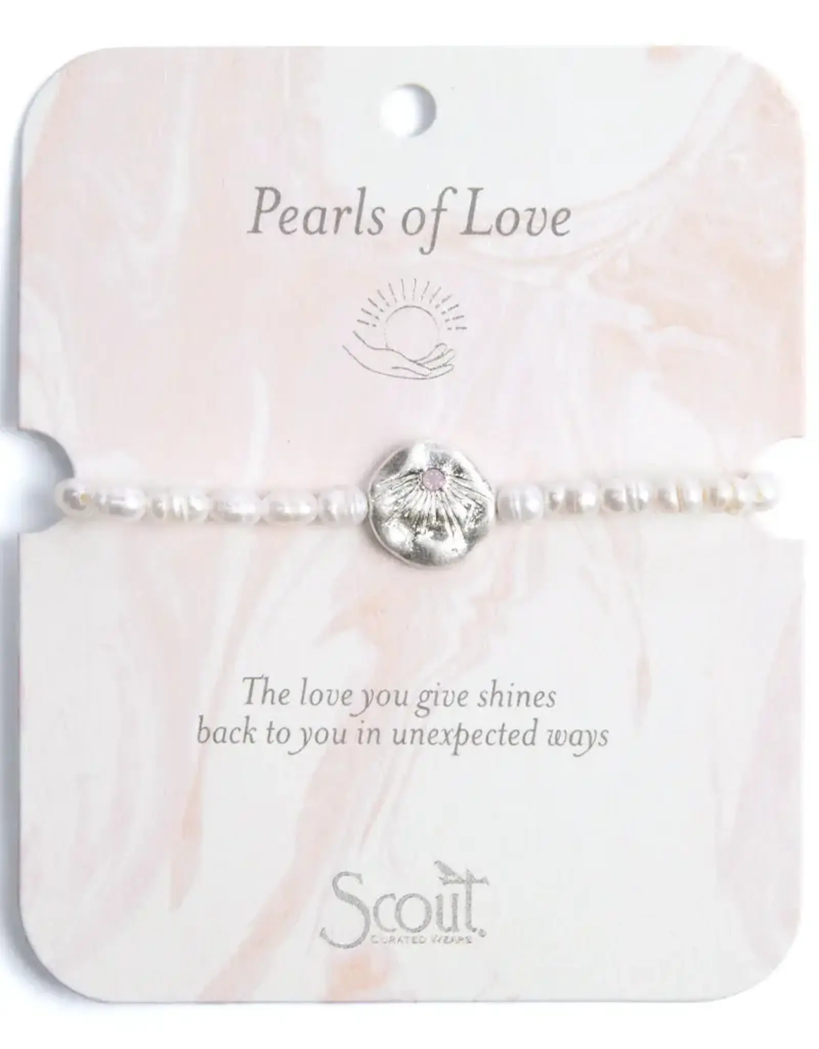 Bracelet perle Affirmation - Amour