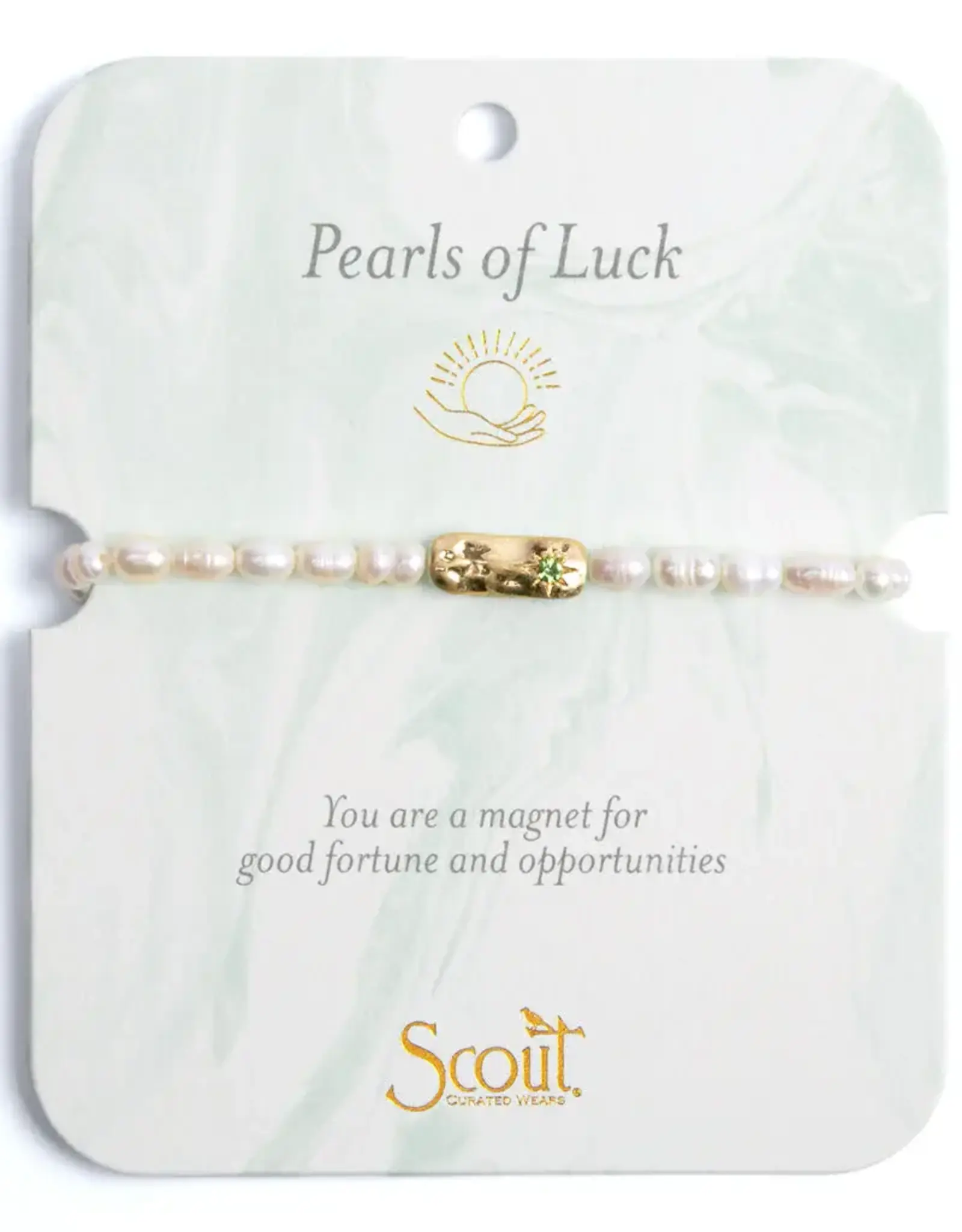 Bracelet perle Affirmation - Chance