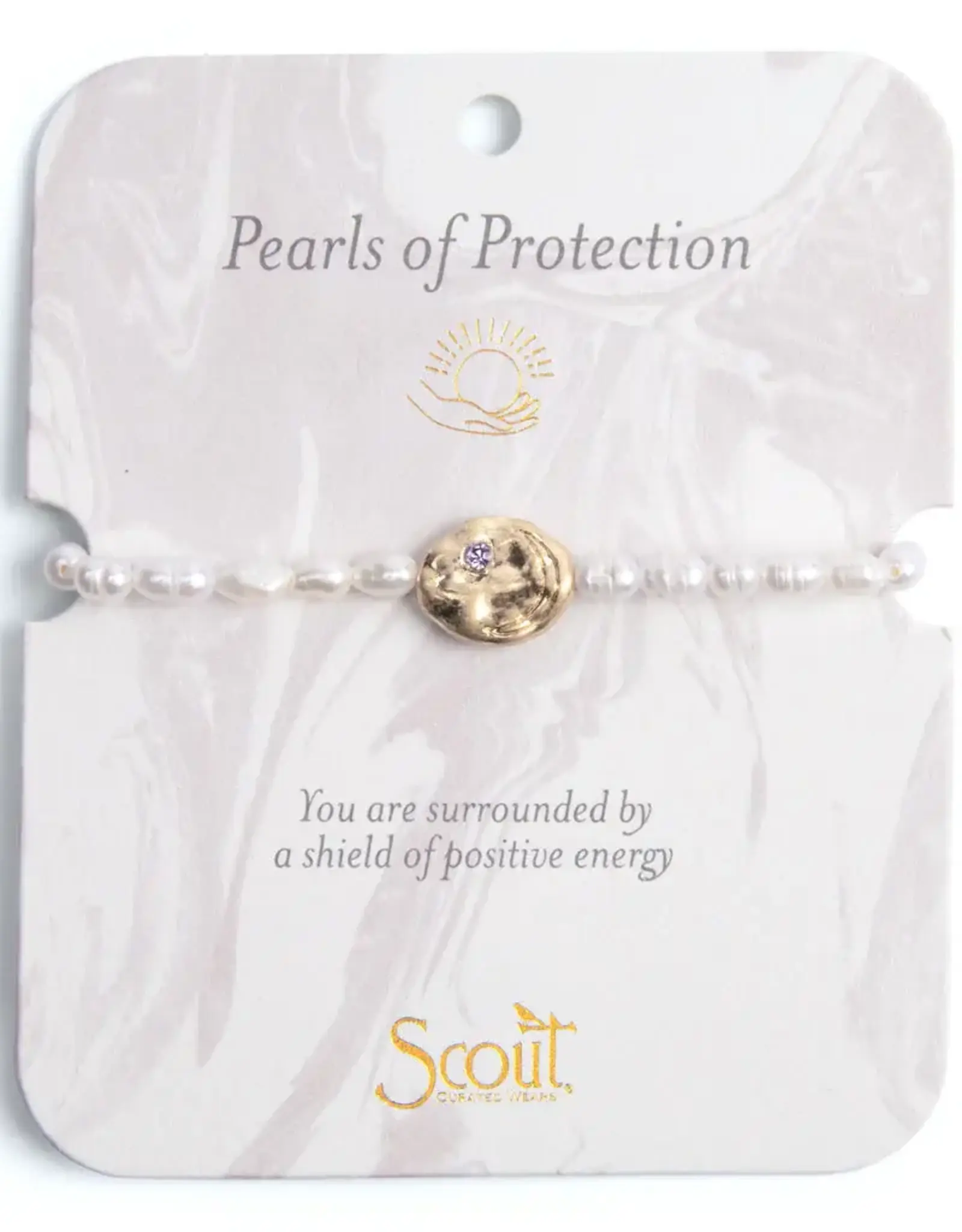 Bracelet perle Affirmation - Protection
