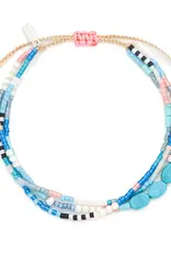 Bracelet mix Turquoise - Ciel