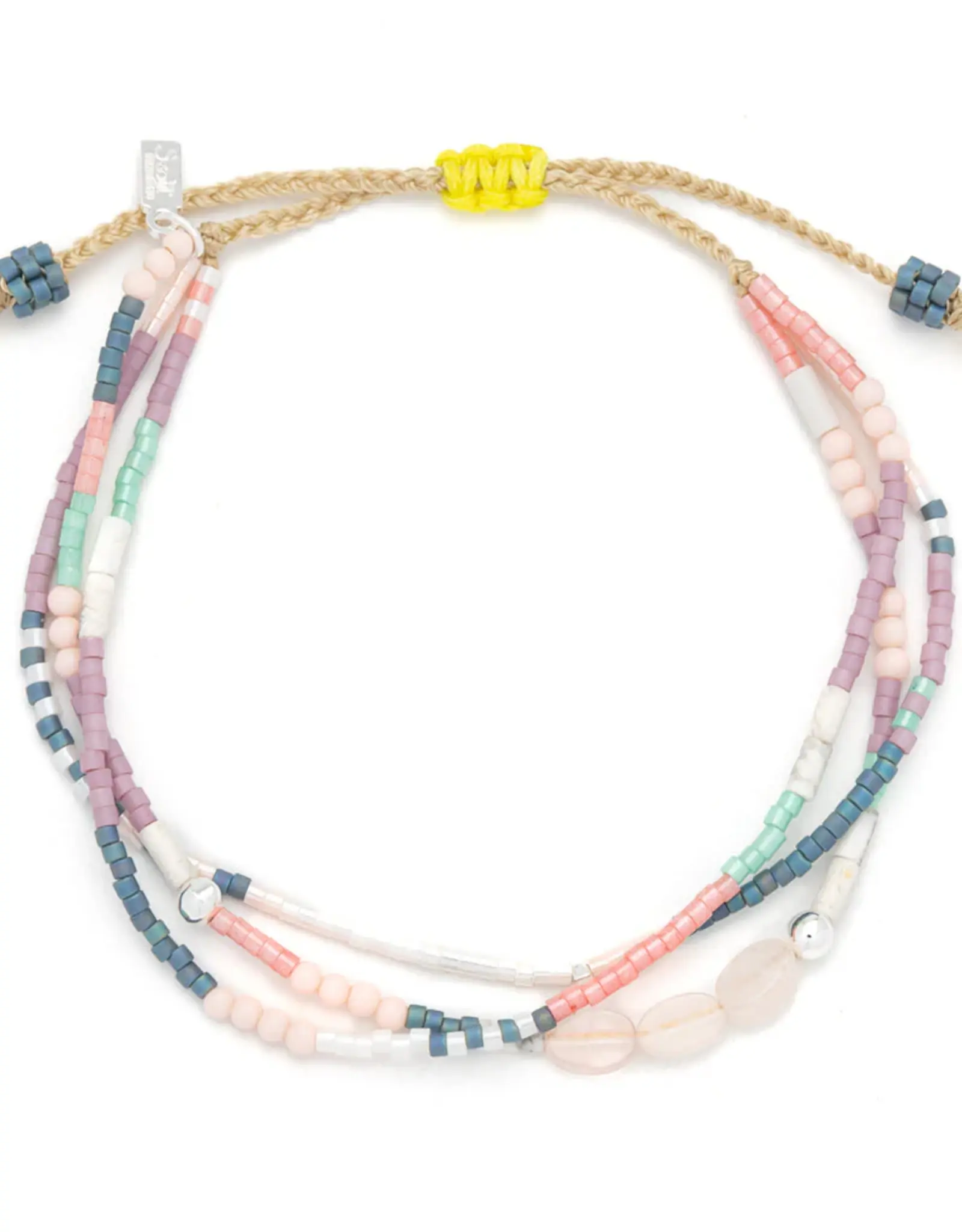 Bracelet mix Quartz - Coeur