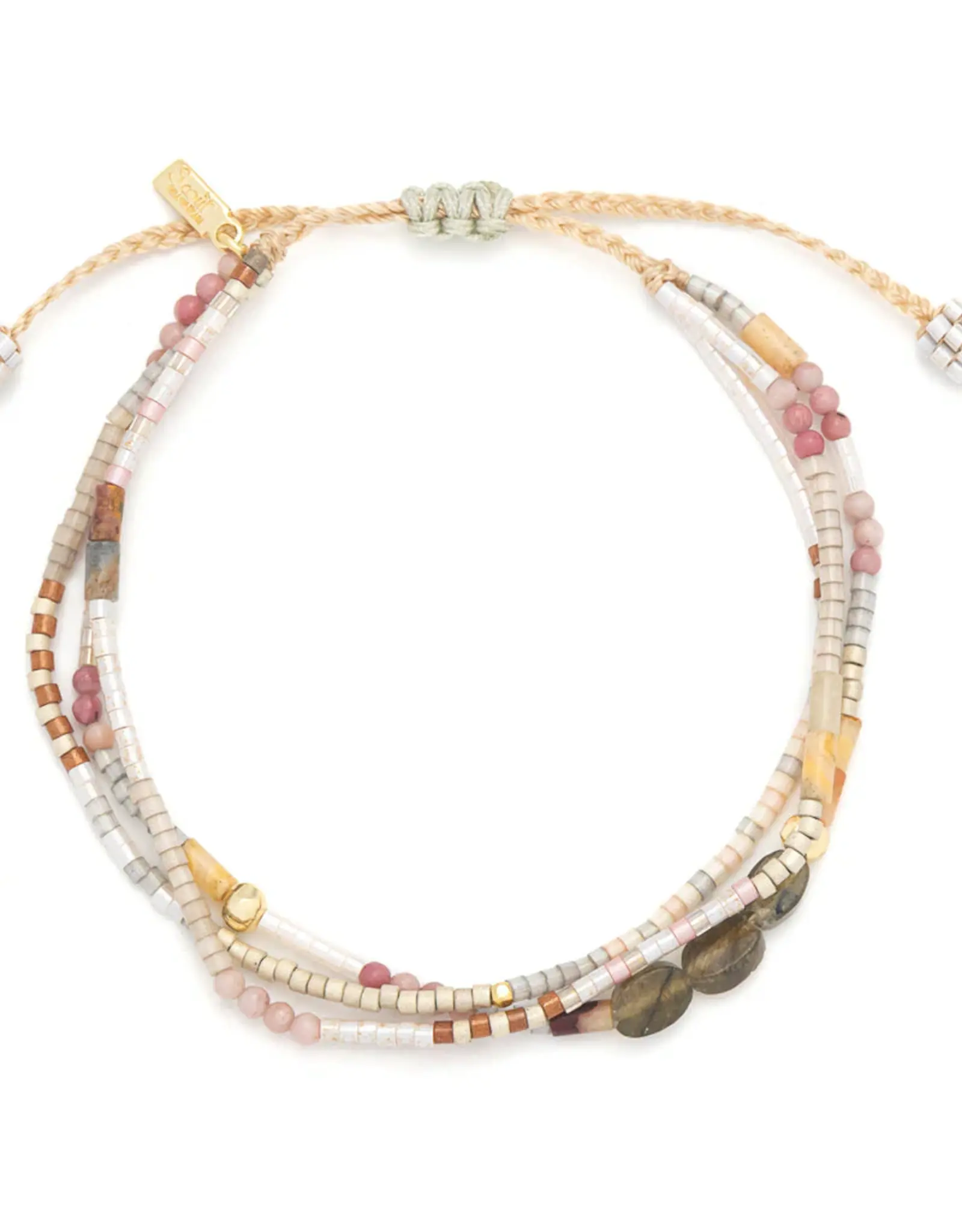Bracelet mix Labradorite - Magie