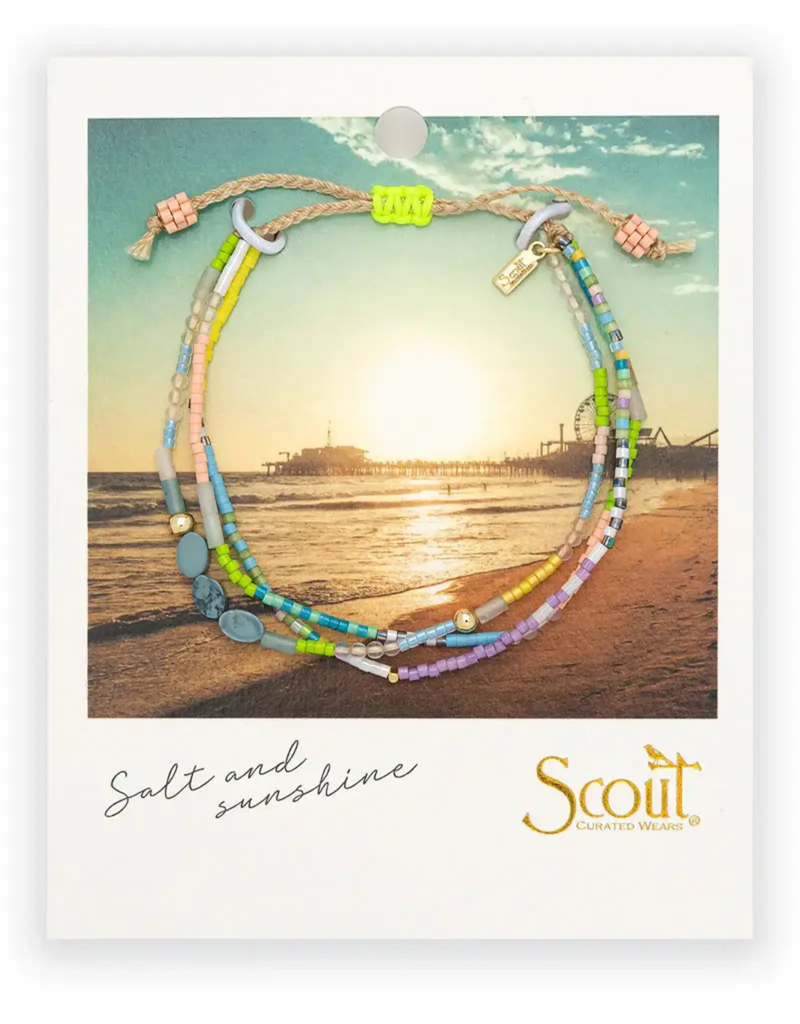 Bracelet mix Howlite Bleu - Harmonie