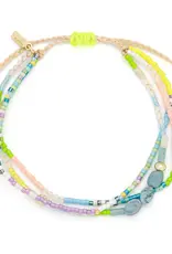 Bracelet mix Howlite Bleu - Harmonie