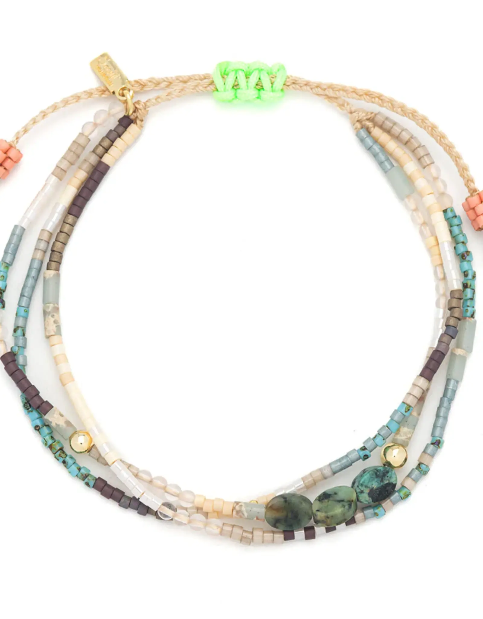 Bracelet mix African Turquoise - Transformation