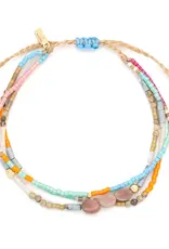 Bracelet mix Rhodochrosite  - Amour