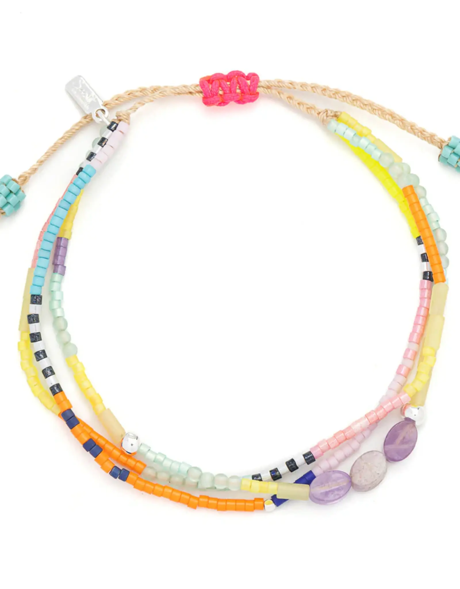 Bracelet mix Améthyste - Protection