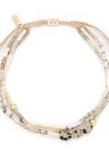 Bracelet mix Jaspe dalmatien - Joie