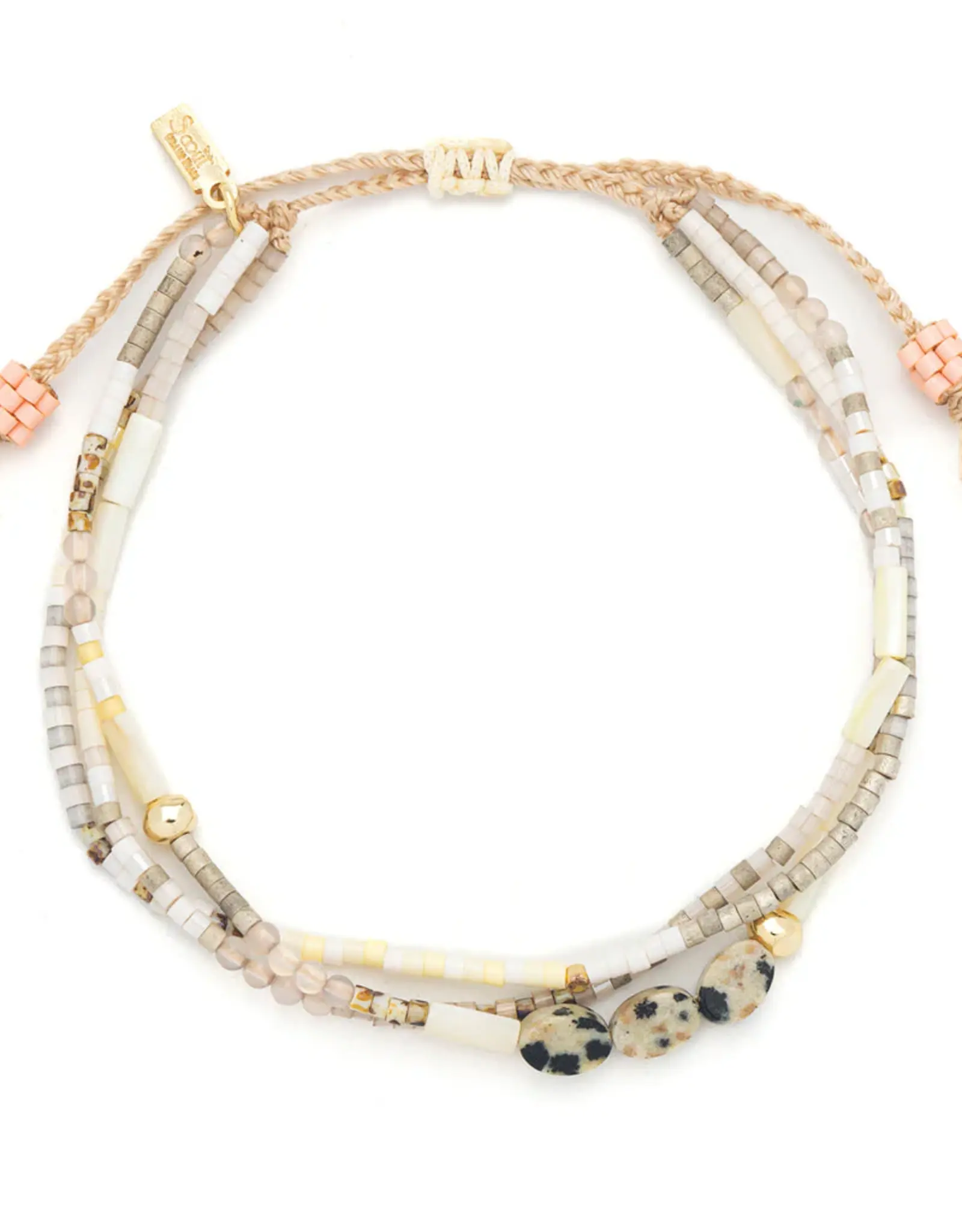 Bracelet mix Jaspe dalmatien - Joie