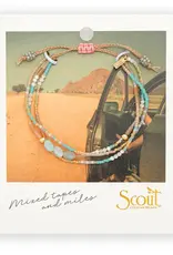 Bracelet mix Amazonite  - Courage
