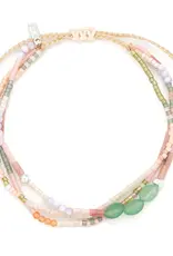 Bracelet mix  Aventurine verte - Optimisme
